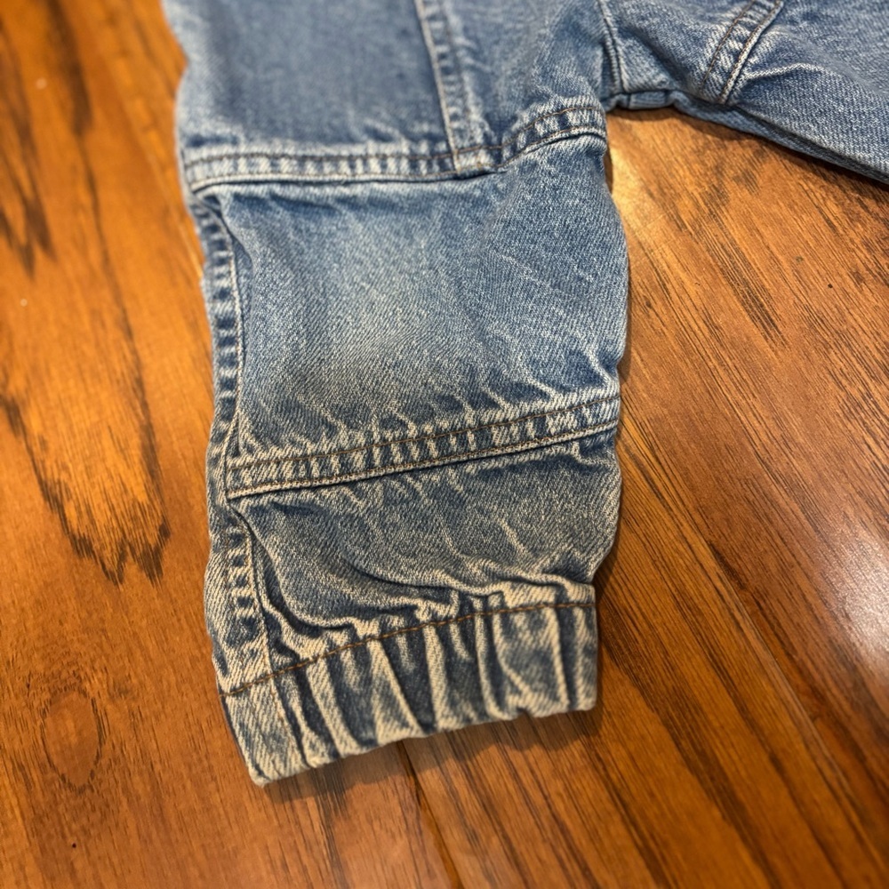 Vintage Liberty Baby Denim Joggers Size 12M Made in USA - Picture 7 of 11